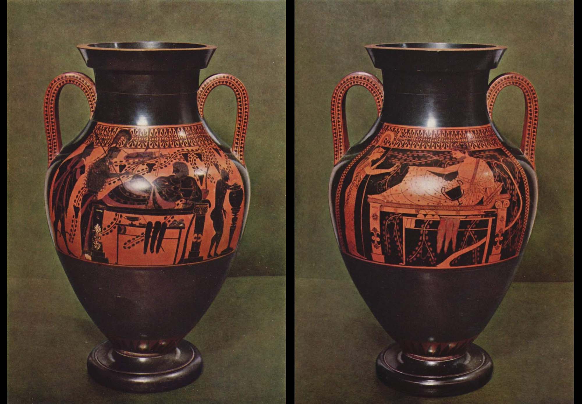 Почему у древних греков изменилась манера росписи