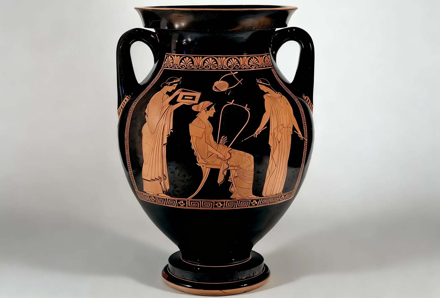 Почему у древних греков изменилась манера росписи